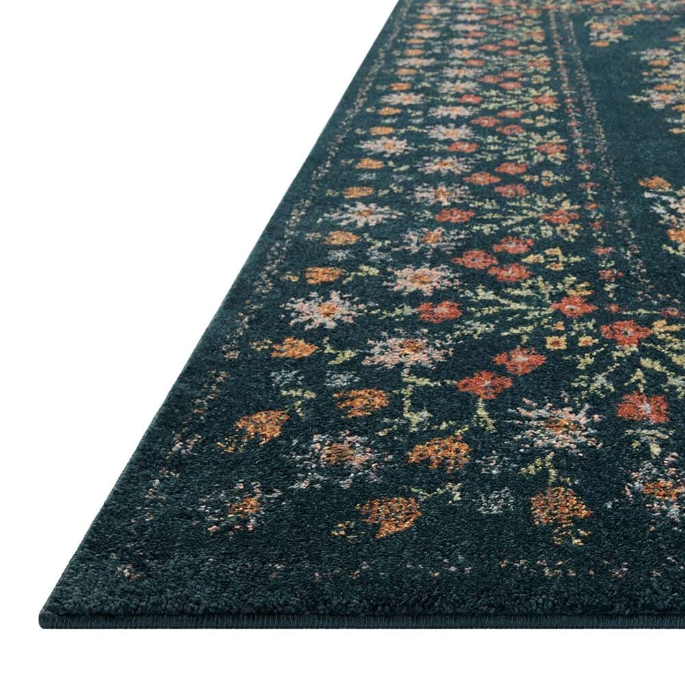 Rifle Paper Co. x Loloi Laurel Eleanor 9&#39;2&quot; x 12&#39;2&quot; Navy Area Rug, , large