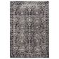 Feizy Prasad 5" x 8" Charcoal and Gray Area Rug, , large
