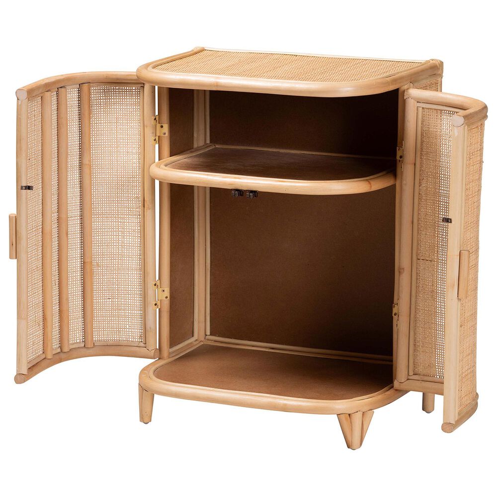 Baxton Studio Yanka Storage Cabinet in Natural, , large