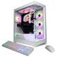 CyberPowerPC Gamer Supreme Gaming Desktop | AMD Ryzen 7 9700X - 32GB RAM - NVIDIA GeForce RTX 5060 Ti Graphics - 2TB SSD in White, , large