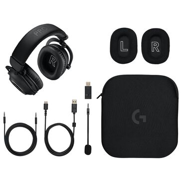 Logitech G Pro X 2 Lightspeed Wireless Gaming Headset in Black, , large