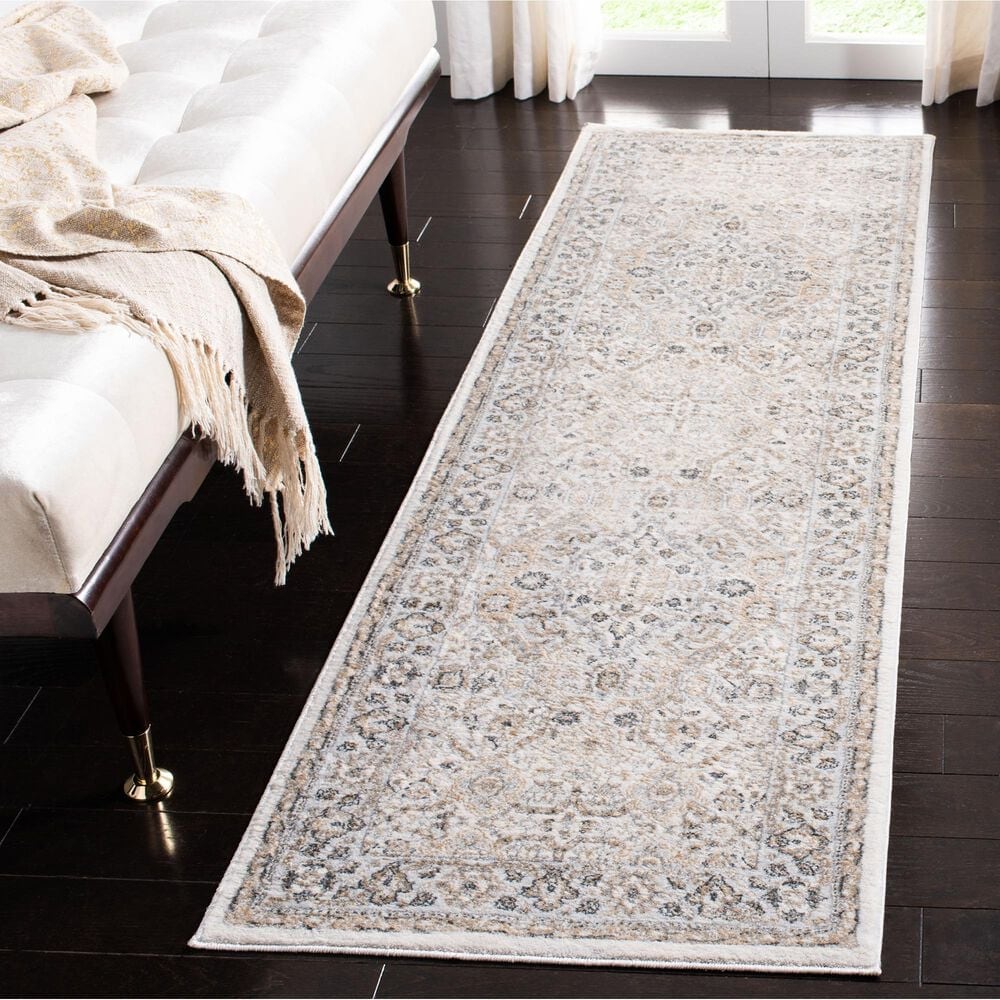 Safavieh Isabella ISA916B 2&#39;2&quot; x 7&#39; Cream and Beige Runner, , large
