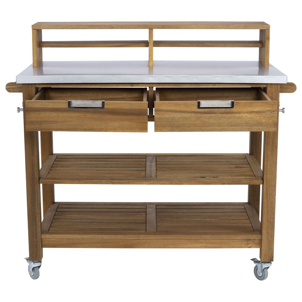 Homestyles Maho Potting Bench in Brown, , large