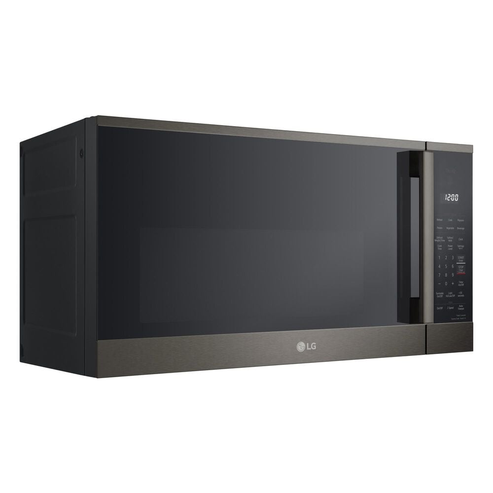LG 1.8 Cu. Ft. Over-the-Range Microwave Oven in PrintProof Black Stainless Steel, , large