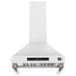 Forno Venezia 30" Wall Mount Range Hood in White, , large