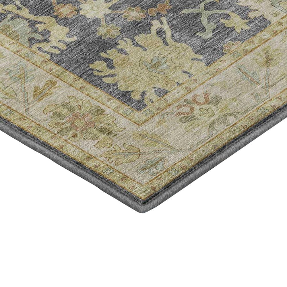 Dalyn Rug Company Hatay HY2 2&#39;3&quot; x 7&#39;6&quot; Gray Runner, , large