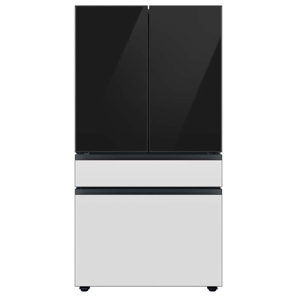 Samsung Bespoke Bespoke 4-Door French Door Refrigerator Top Panel in Charcoal Glass, , large