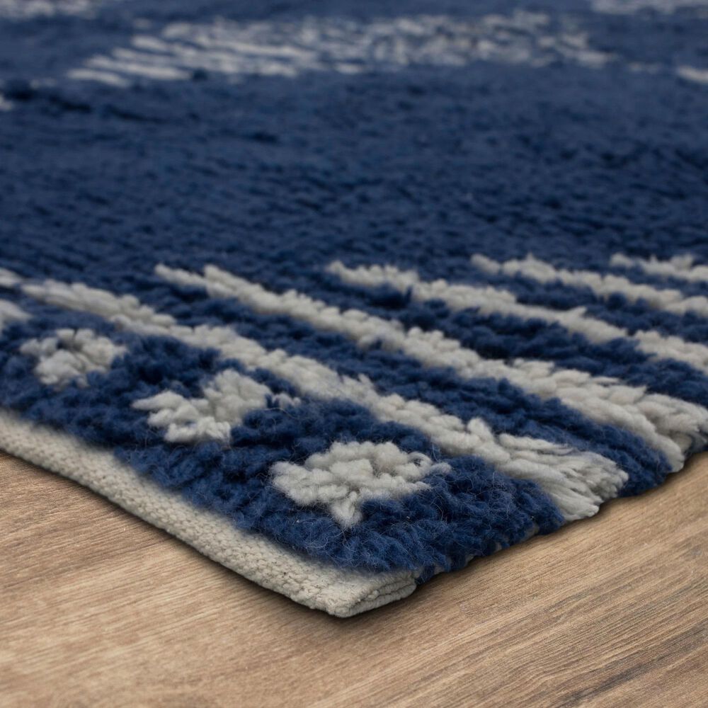Drew and Jonathan Home Kasbah Dervish 9&#39; x 12&#39; Blue Area Rug, , large