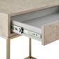 Uttermost Pembrook Side Table in Light Washed Maple, , large