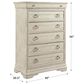 Kincaid Selwyn Prospect 6-Drawer Chest in Cottage White, , large