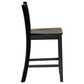 Linon Home Decor Torino Villa Counter Stool in Black, , large