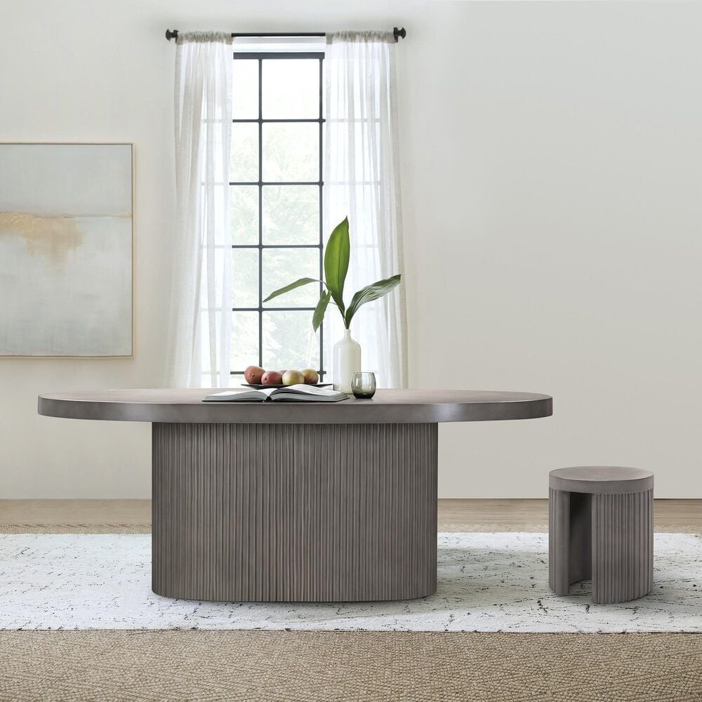 Blue River Wave Dining Table in Grey - Table Only, , large