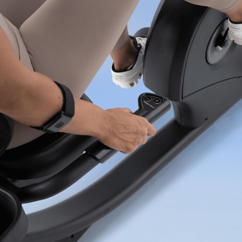NordicTrack New 10 Recumbent Exercise Bike in Black, , large