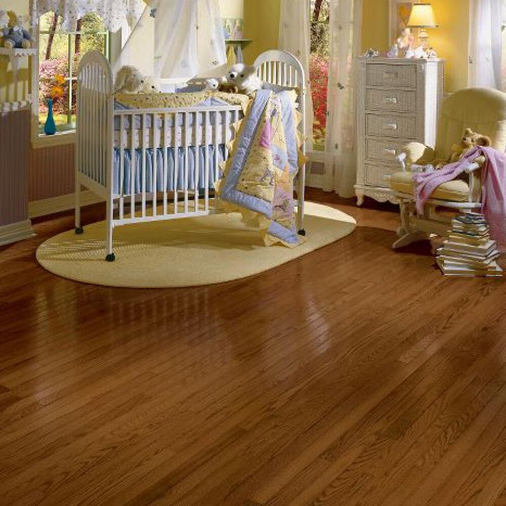 Bruce Manchester Strip & Plank Saddle Oak Hardwood, , large