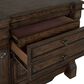 Sasha Lee Grand Teton 5 Piece Queen Bedroom Set in Warm Brown Oak, , large