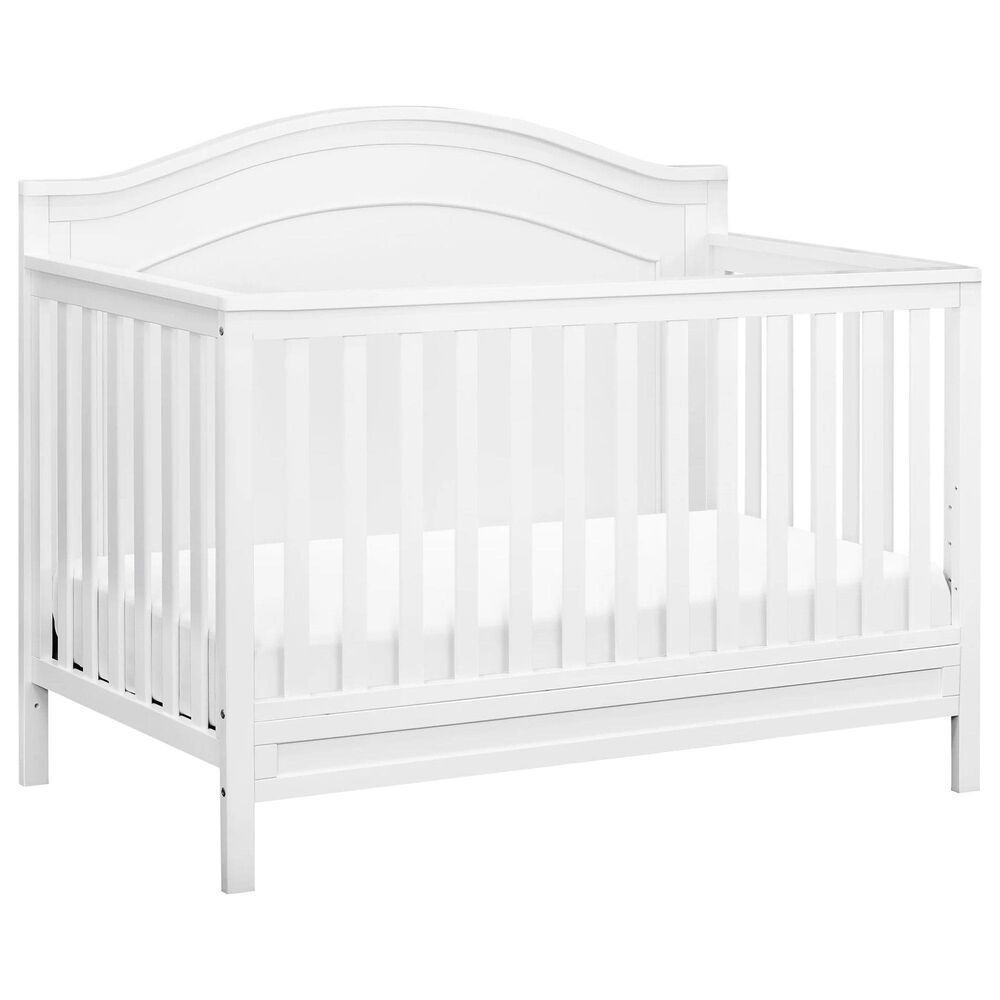 DaVinci Charlie 4-In-1 Convertible Crib and 3-Drawer Dresser in White, , large
