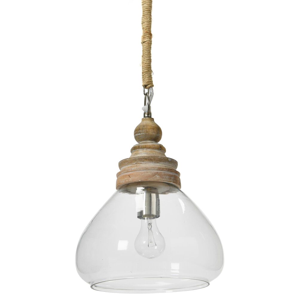 Creative Coop Beatrice 1-Light Pendant in Brown, , large