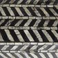 Maple and Jade 2-Piece Handmade Chevron Pattern Decorative Box Set in Polished Gray and Black, , large