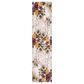 Safavieh Aria 2" x 8" Cream, Olive and Pink Runner, , large