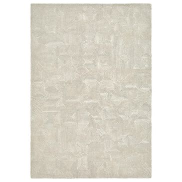 Surya Carpet, Inc. Addison 2" x 3" Light Gray and Cream Area Rug, , large
