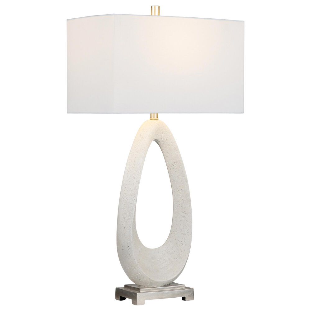 Crestview Collection Ludlow Table Lamp in White, , large