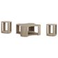 Richlands Furniture 3-Piece Table Set in Brown, , large