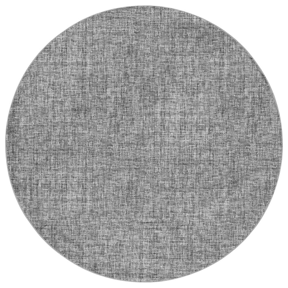 Dalyn Rug Company Voyage VY1 Gray 8" Round Area Rug, , large