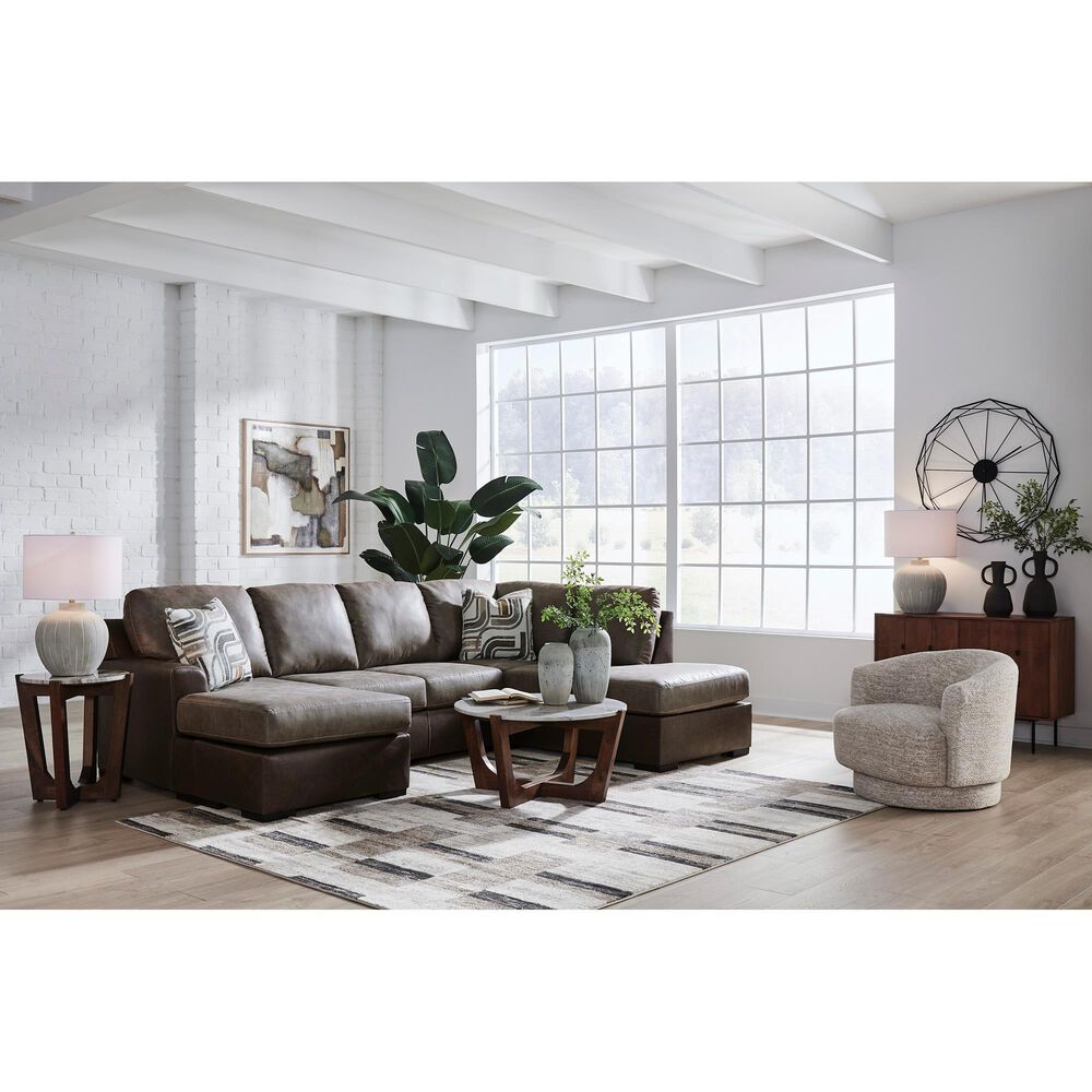 Ashley Castille Way 2-Piece Right Facing Sectional with Chaise in Fossil, , large