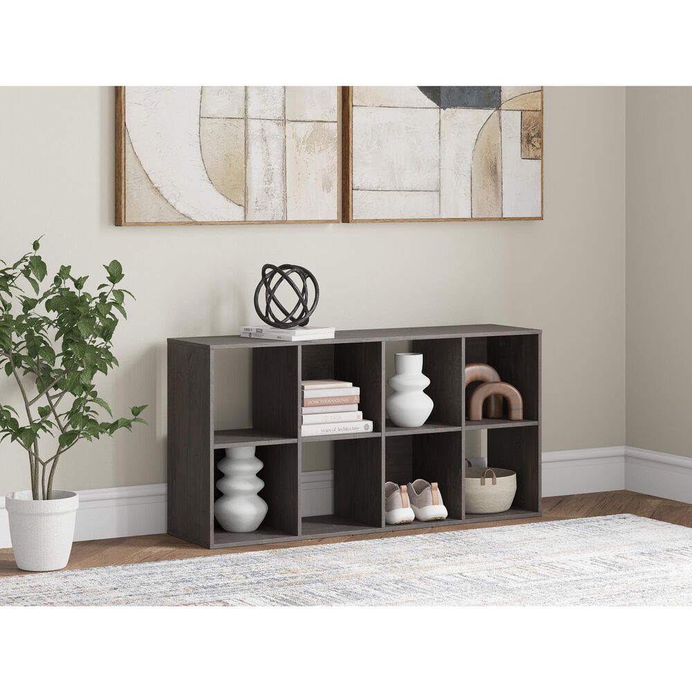 Ashley Piperton 8-Cube Organizer in Charcoal, , large