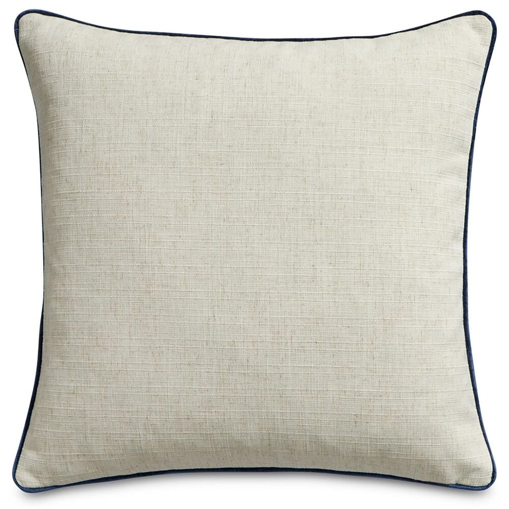 Vista Haus Antigua 21" x 21" Square Throw Pillow in Navy, , large