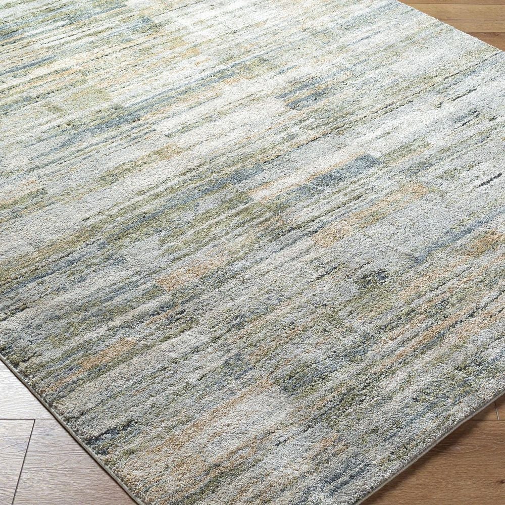Surya Avellino 10&#39; x 14&#39; Light Gray, Light Beige, Olive, Light Olive, Gray, Tan and Deep Teal Area Rug, , large