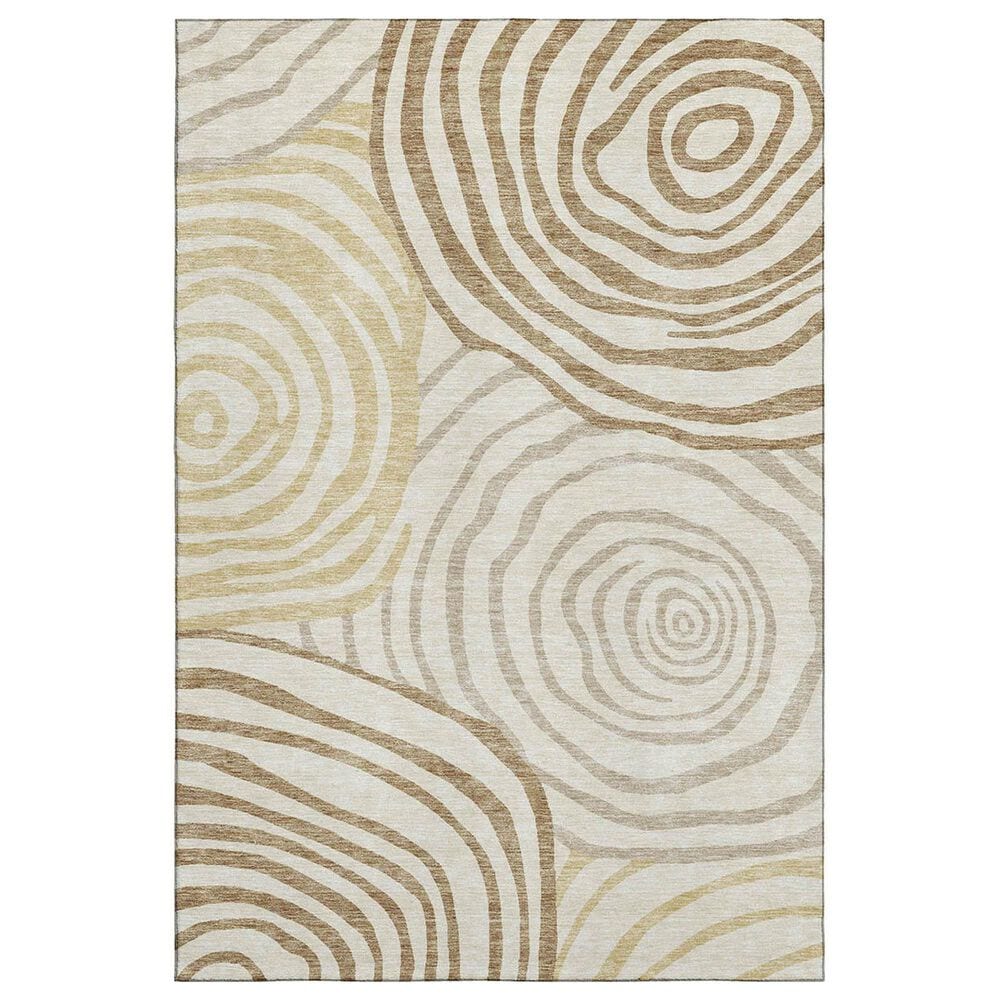 Dalyn Rug Company Neo NO10 8" x 10" Gold Area Rug, , large