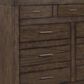 Riva Ridge Modern Loft 9 Drawer Chesser in Brownstone, , large