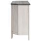 Ashley Dorrinson 48" Corner TV Stand in Antiqued White and Gray, , large