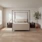 CityLine Viola King Canopy Bed in Beige, , large