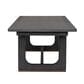 Flexsteel Waterfall Rectangular Dining Table in Ebony - Table Only, , large