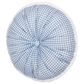 J. Queen New York Kourtney 15" Round Throw Pillow in Blue and White, , large