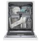 Bosch 300 Series 24"" Built-In Recessed Handle Dishwasher with 8 Wash Cycles in White, , large