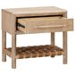Urban Home Dorsey Queen Platform Bed with Two Nightstand in Granola, , large
