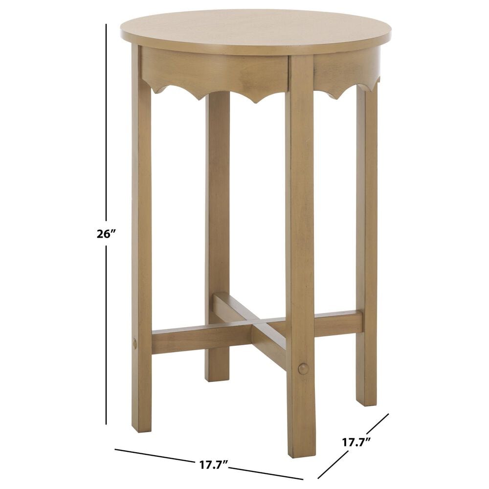 Safavieh Seraphina End Table in Desert Brown, , large