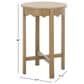 Safavieh Seraphina End Table in Desert Brown, , large