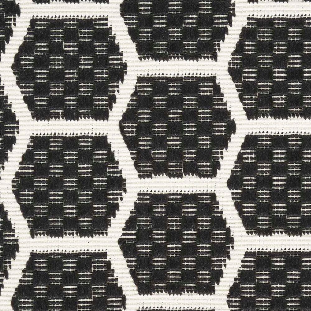 Nourison Twist Reversible 5&#39; x 7&#39; Black Indoor/Outdoor Area Rug, , large