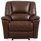 Flexsteel Plush Power Gliding Recliner with Power Headrest and Lumbar in Tavern Brown, , large