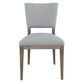 Classic Home Phillip Striped Upholstered Dining Chair in Blue and White, , large