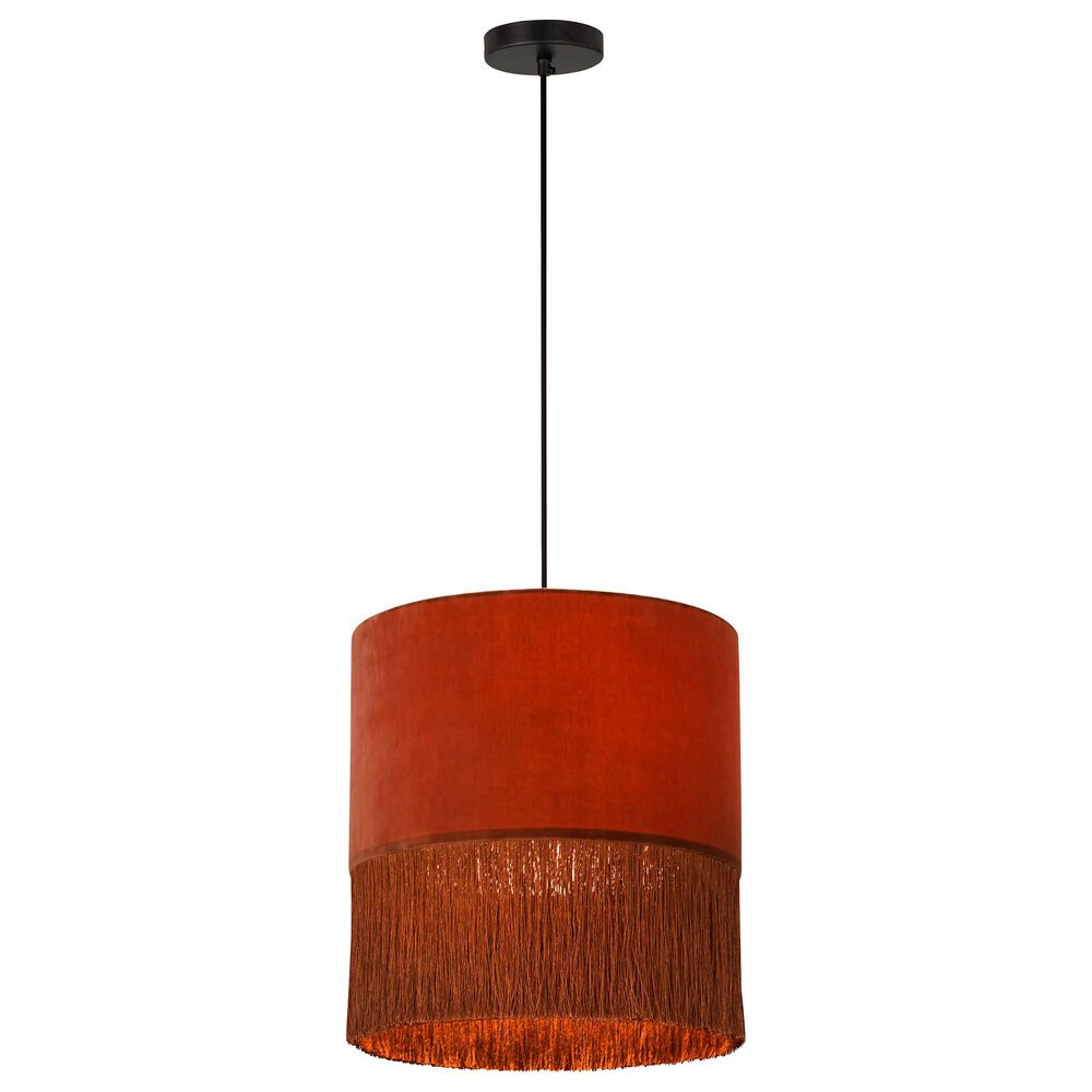 Tov Furniture Atolla Pendant in Brick, , large