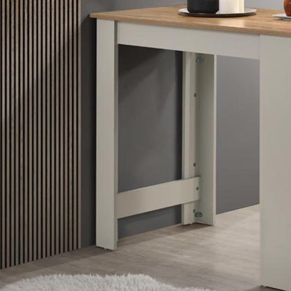 HOMLUX Counter Height Dining Table in Warm Oak - Table Only, , large