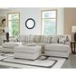 Ashley Laurelgrove Oversized Ottoman in Pebble, , large