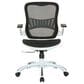 OSP Home Riley Mesh Back Office Chair in Black, , large