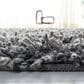 Safavieh Sheep Shag SSG212G 4" x 6" Silver Area Rug, , large