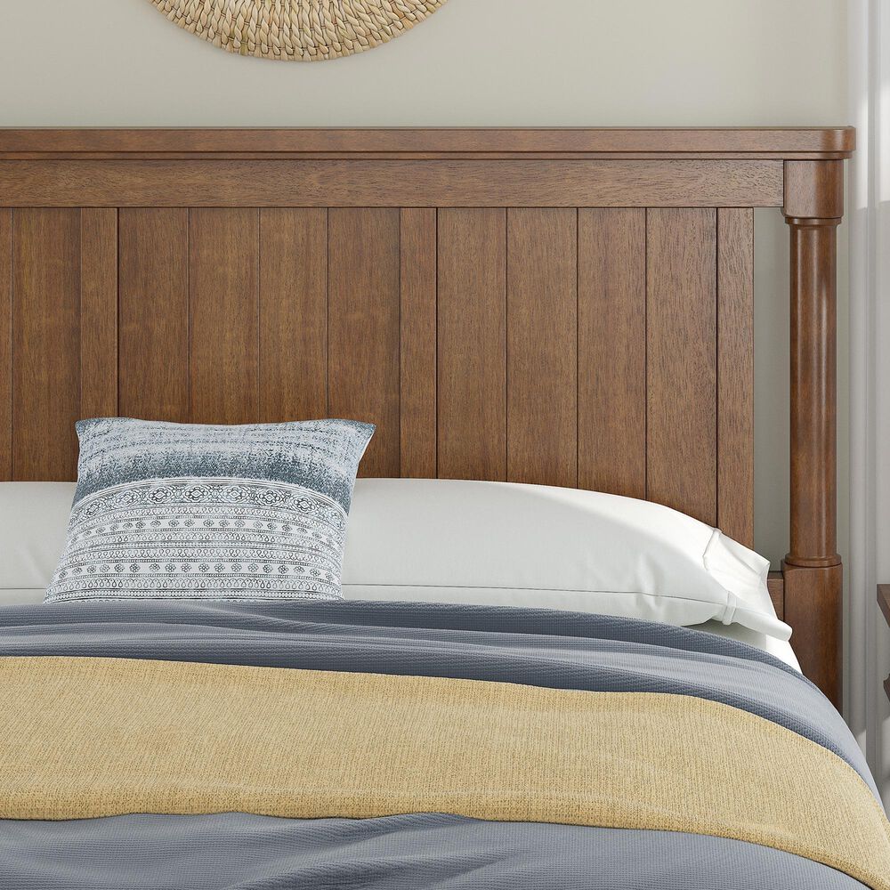 Ashley Rowlenstown King Poster Bed in Brown, , large